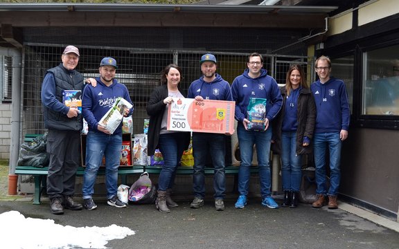 Organisation: Tierfreunde spenden erneut an das Tierheim Koppelweide