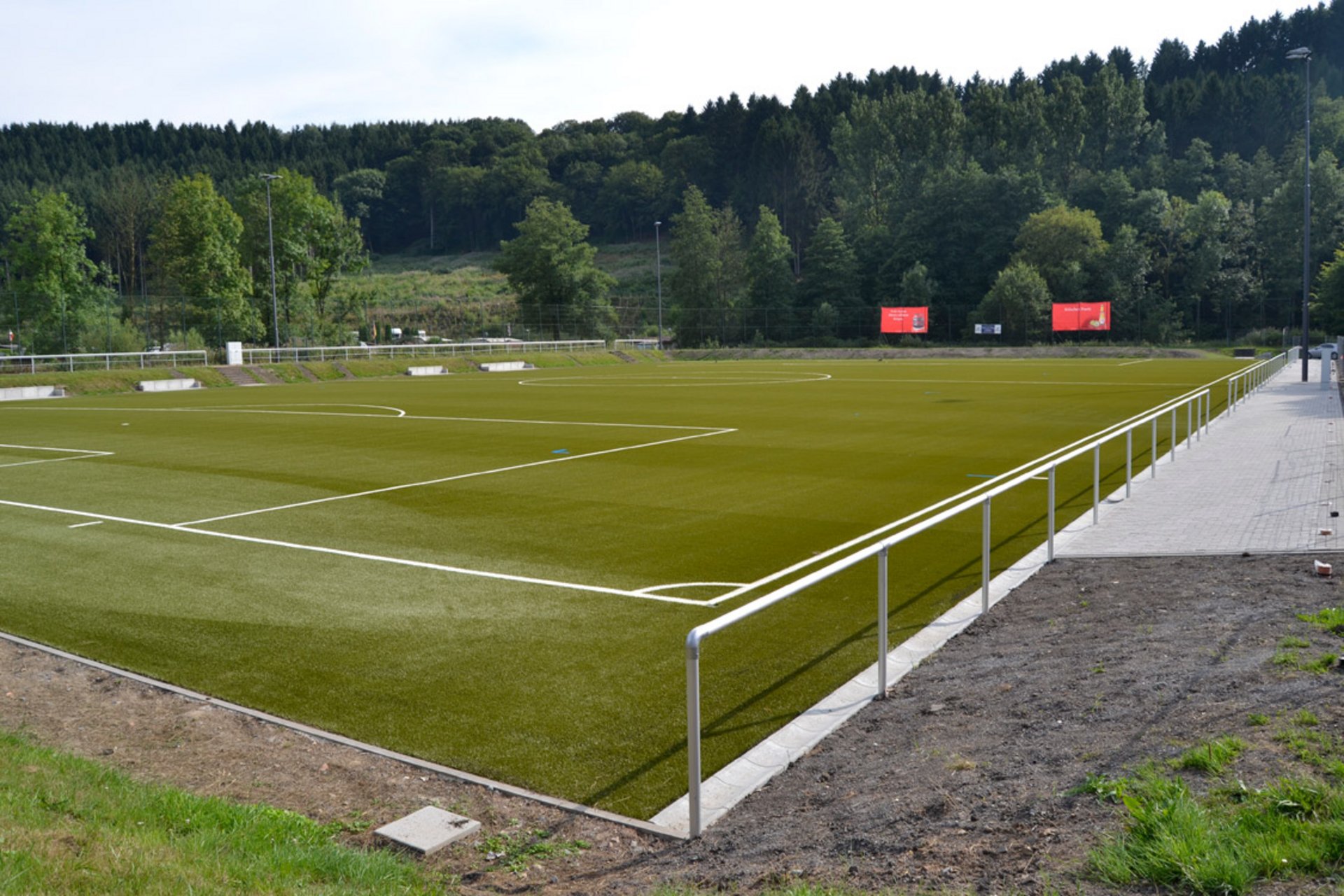 Die Dr-Kind-Arena wird am morgigen Mittwoch für den Trainings- und Spielbetrieb freigegeben