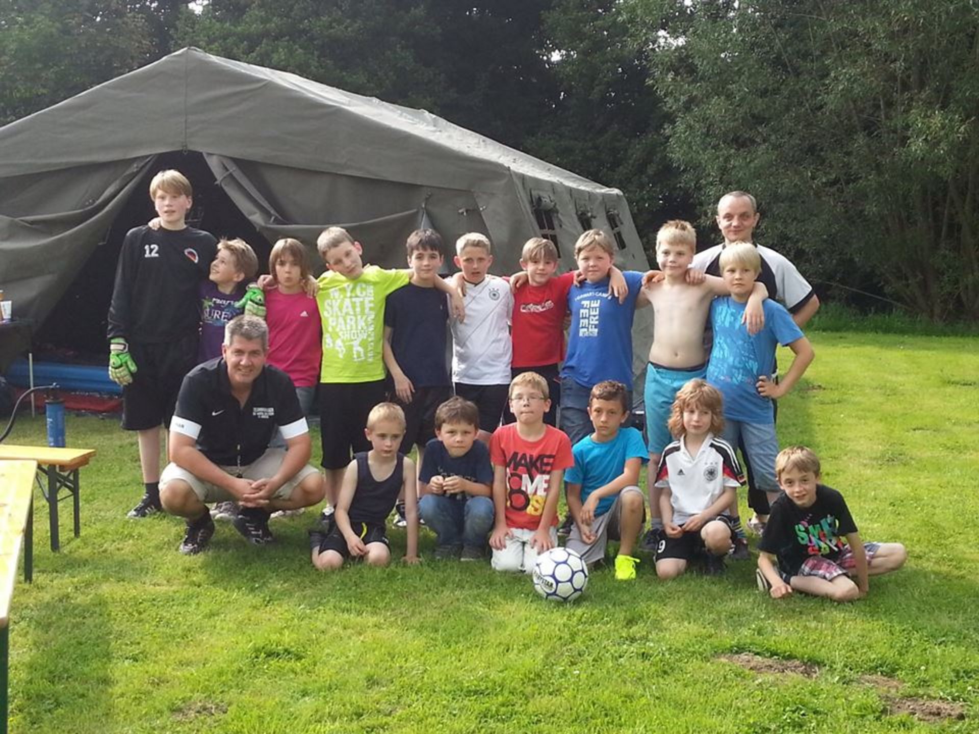 Ein Sommercamp der besonderen Art erlebten die Kicker der U9 des BSV Bielstein